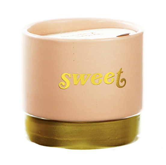 Tahitian Vanilla Ceramic Candle - Sweet