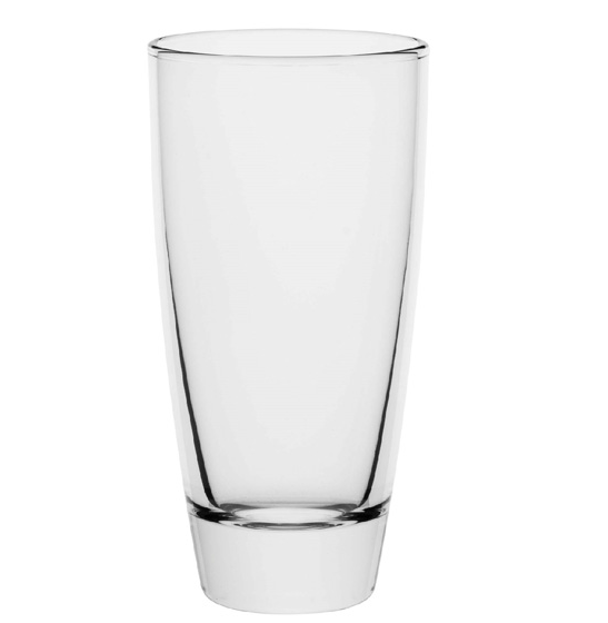 Set of 8 Heavy Duty High Ball Drinking Glasses