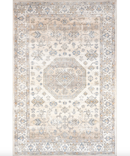 Load image into Gallery viewer, Darby Persian Stain Repellent Machine Washable Area Rug Beige 9' 6" x 13' 6"
