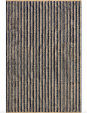 Load image into Gallery viewer, Lake Striped Jute Area Rug Blue 10' x 14'
