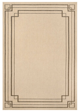 Load image into Gallery viewer, Katalina Simple Border Indoor/Outdoor Rug - Beige 5'x8'
