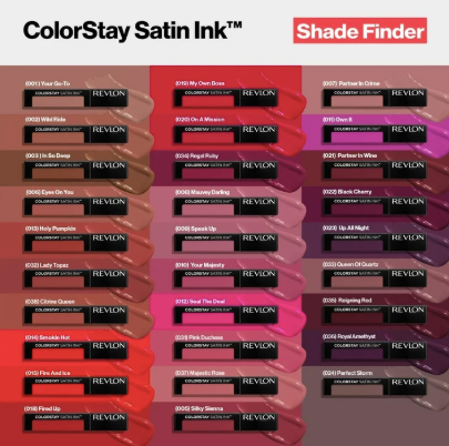 Revlon ColorStay Satin Ink Long Lasting Lipstick with Vitamin E .17oz