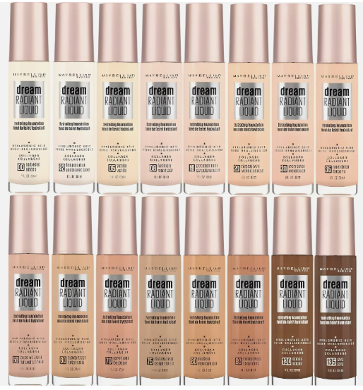 Maybelline Dream Radiant Liquid® Hydrating Foundation