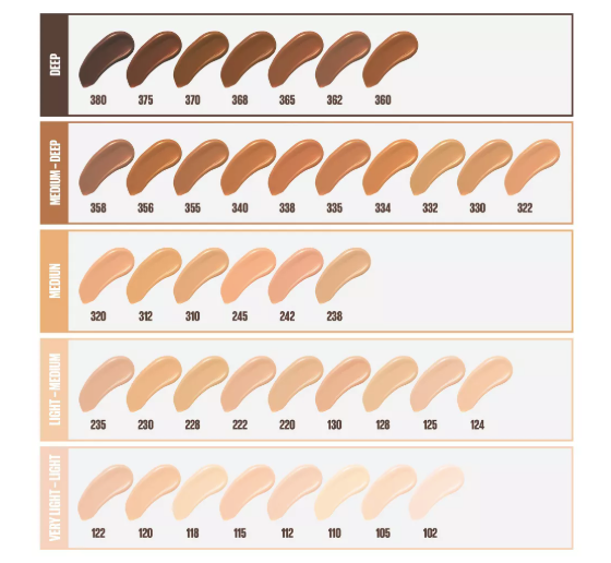 Maybelline Fit Me Matte + Poreless Oil Free Liquid Foundation - 1 fl oz