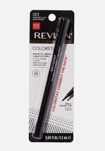 Revlon Colorstay Dramatic Wear Liquid Eye Pen 001 Blackest Black