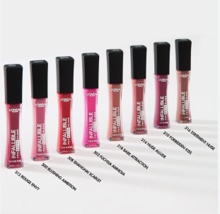 L'Oreal Paris Infallible 8 Hour Pro Liquid Lip Gloss, hydrating, 0.21 fl oz