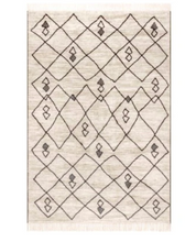 Load image into Gallery viewer, Dani Moroccan Trellis Rug Beige 6' 7" x 9'
