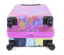 Load image into Gallery viewer, Disney Princess Hardside Carry On Spinner Suitcase - Purple
