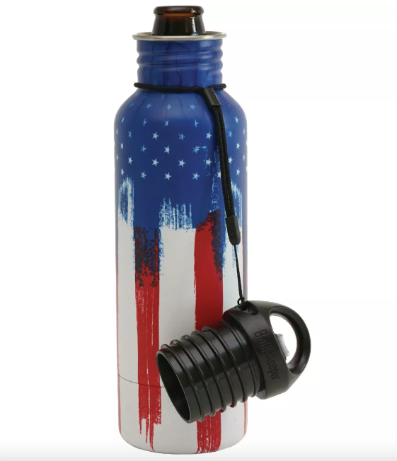 BottleKeeper 12 Oz. American Graffiti Insulated Bottle Holder
