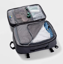 Load image into Gallery viewer, 35L Travel Backpack - Open Story: Gray
