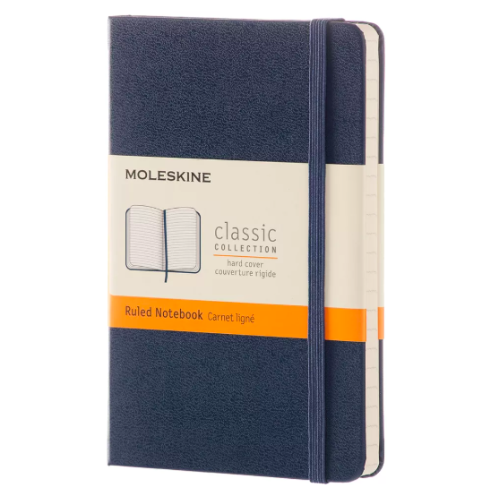 Moleskine Blue Pocket Journal: 192 Pages
