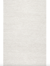 Load image into Gallery viewer, Penelope Braided Wool Area Rug Ivory 10'x14'
