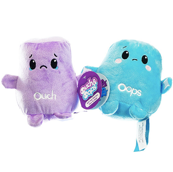 Ouch & Oops Plush 6x9in