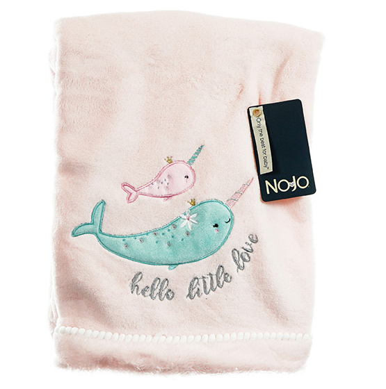 Fleece Blanket - Under The Sea Whimsey Coral