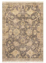 Load image into Gallery viewer, 10 x 14 Marigold Vintage Tasseled Area Rug
