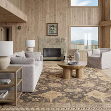 Load image into Gallery viewer, 10 x 14 Marigold Vintage Tasseled Area Rug
