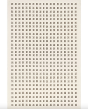 Load image into Gallery viewer, Daleyza Checkered Machine Washable Area Rug Cream 9' x 12'
