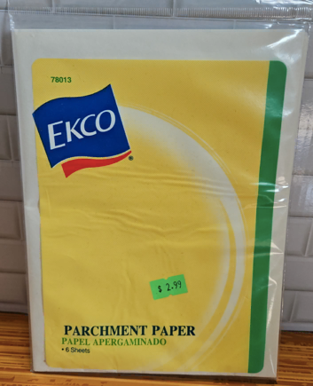 Ekco Parchment Paper 6 Sheets