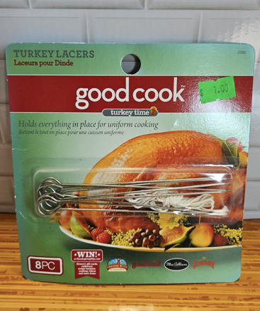 goodcook 8pc Turkey Lacers