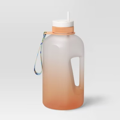 2.3L PETG Bottle with Twist Straw Lid