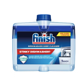 Finish Fight Grease and Limescale Liquid Dishwasher Hygienic Cleaner - 8.45 fl oz