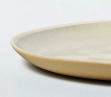 Load image into Gallery viewer, 11" Tonal Bamboo-Melamine Dinner Plate Natural/Cream
