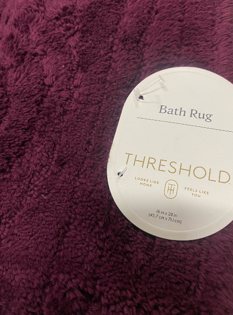 18"x28" Non-Slip Bath Mat - Mauve