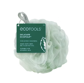 EcoTools Delicate EcoPouf Loofah - Green Fig