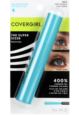 Covergirl The Super Sizer Mascara Waterproof - 825 Very Black