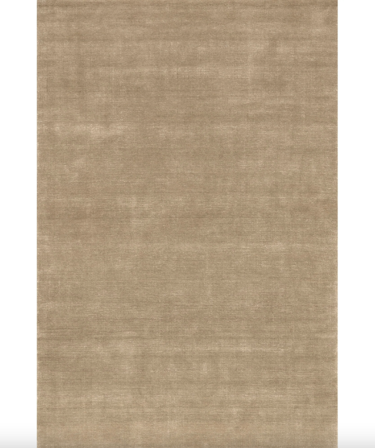 Arrel Speckled Wool-Blend Area Rug Fawn 8' x 10'