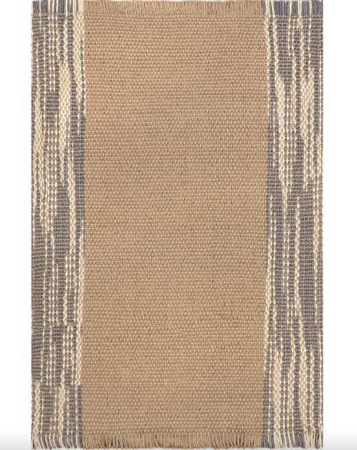 Jada Casual Jute Tassel Area Rug Natural 8' x 10'