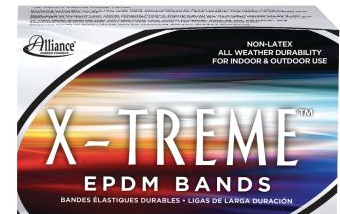 X-TREME EPDM Bands For Indoor & Outdoor Use - Green - approx. 1lb