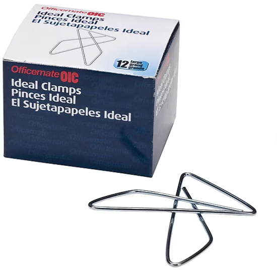 Officemate Butterfly Clamps 4pk