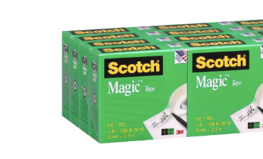 Scotch - 810 Magic Tape 3/4" x 1,000" 9 Rolls