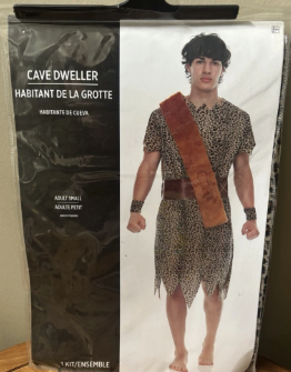 Cave Dweller 4pc. Adult Costume: Large