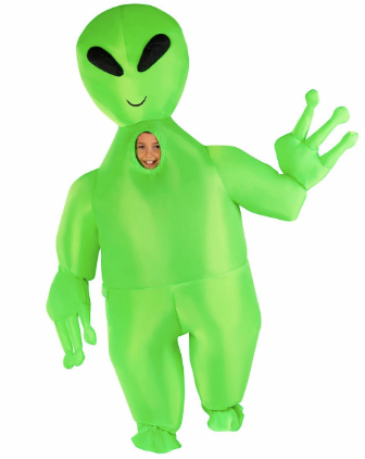 Giant Alien Child Costume - One Size