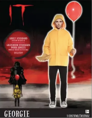 IT Georgie 2pc. Adult Standard Costume