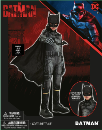 Kids' Batman Costume: Toddler 3/4