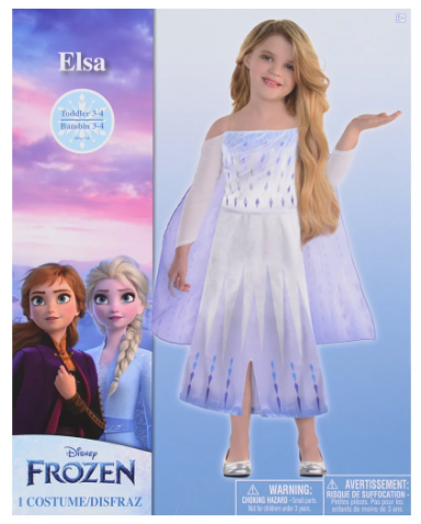 Disney Frozen Elsa Epilogue Costume for Girls: Small 4/6