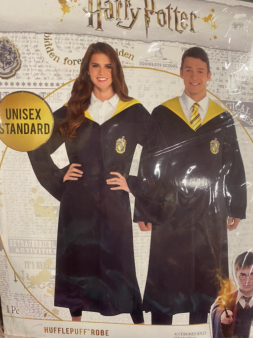 Harry Potter Unisex Hufflepuff Robe - Standard Size