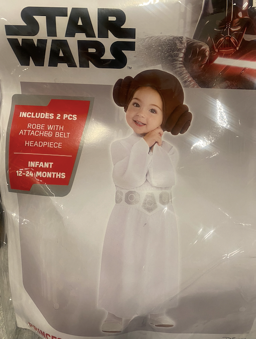 2pc. Star Wars Princess Leia: Infant 12/24M