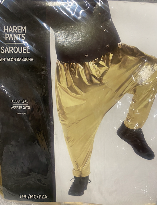 Harem Pants: Adult L/XL