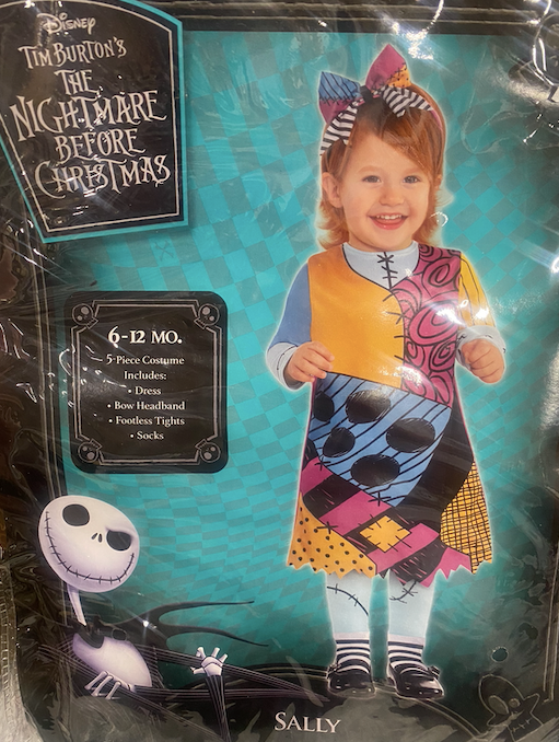 The Nightmare Before Christmas: Sally Costume - Infant 6/12M