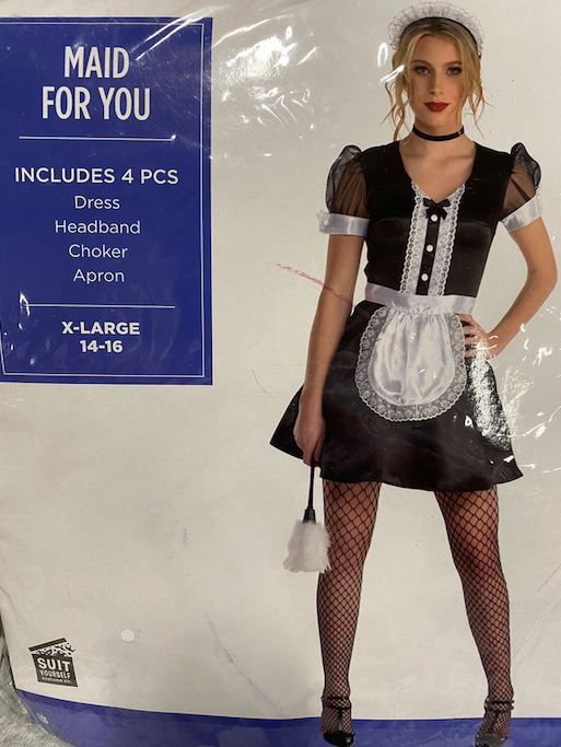 4pc. Maid For You Costume: Adult XL