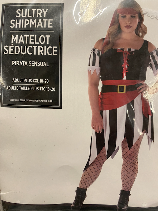 Sultry Shipmate Costume: Adult Plus XXL 18/20