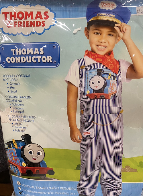 Thomas & Friends Conductor Costume: Toddler Small 4/6