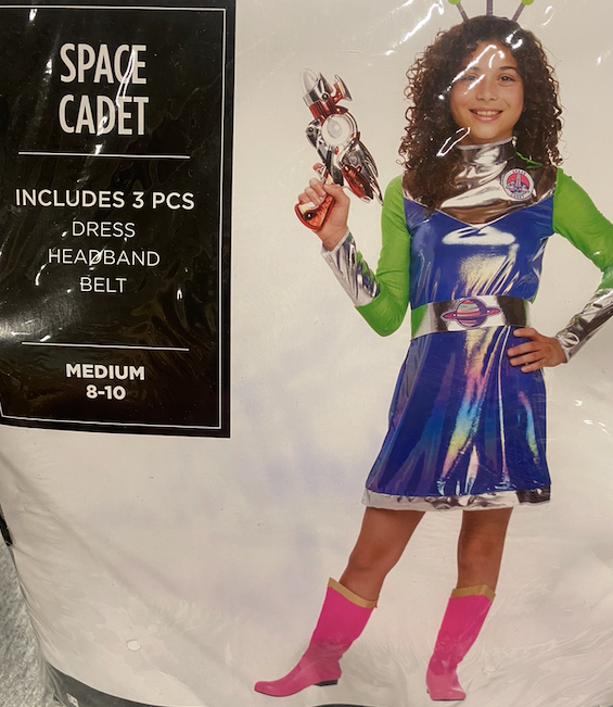 Space Cadet Costume: Youth Medium 8-10
