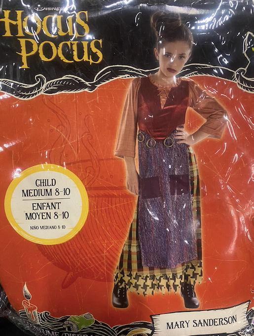 Hocus Pocus, Mary Sanderson Halloween Costume: Youth Medium 8-10