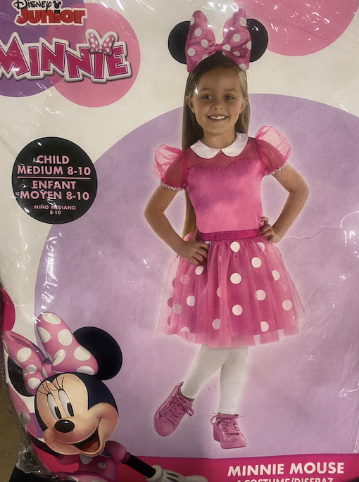 Disney Jr. Minnie Mouse Costume: Youth Medium 8-10