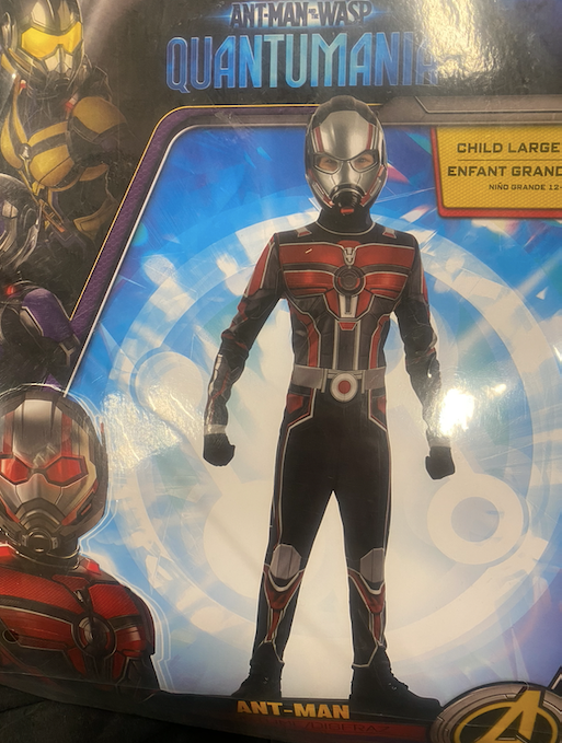 Marvel Quantumania Ant-Man Costume: Youth Large 12-14